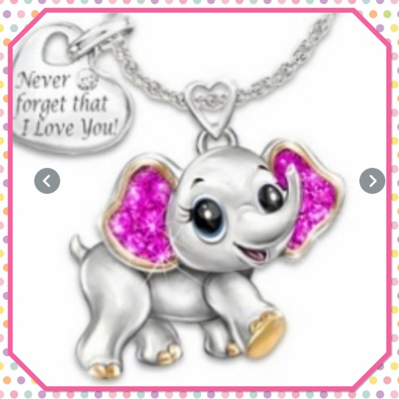 🌸NEW🌸2/$15🌸Elephant Pendant Necklace🌸 - Picture 5 of 7